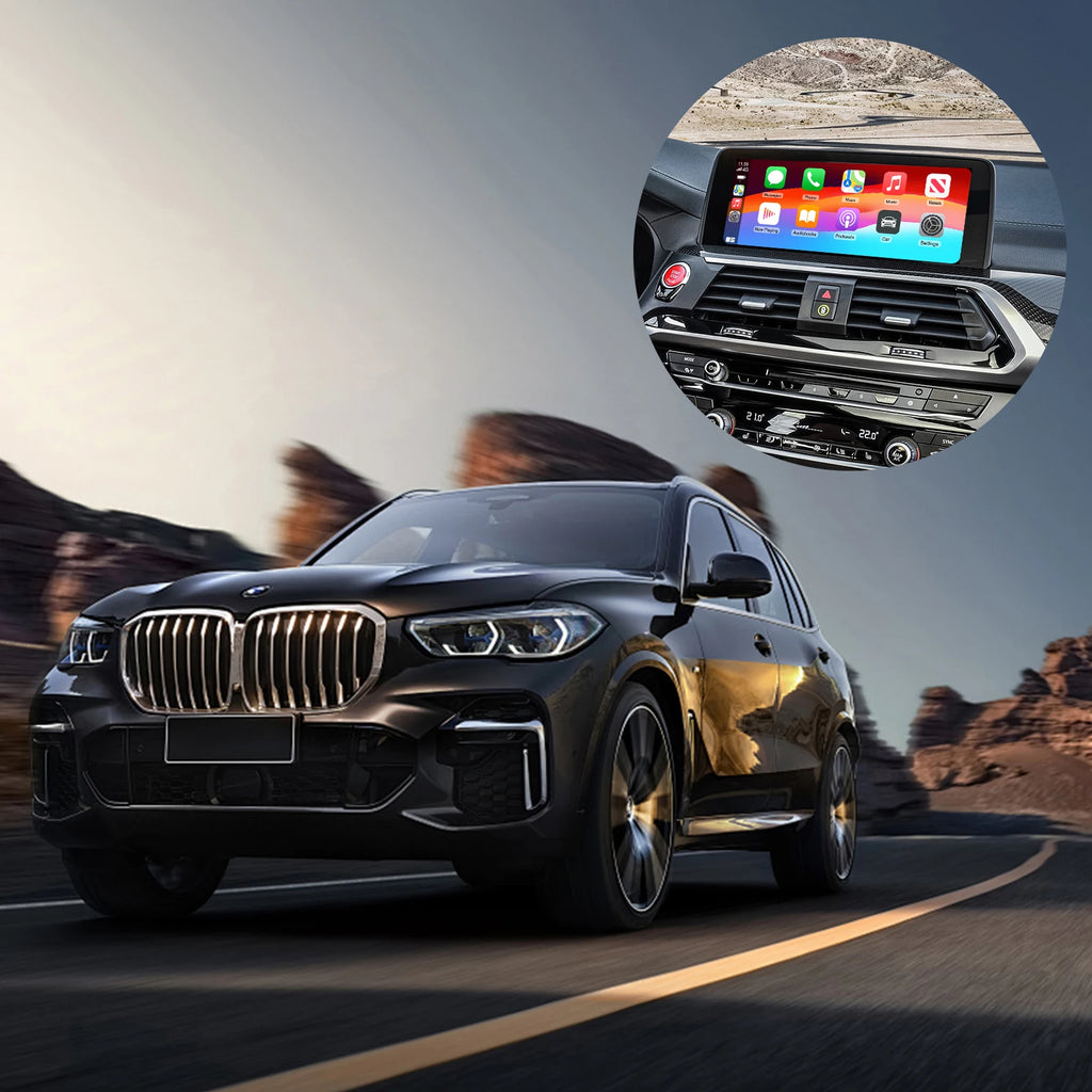 AUTOABC Wireless CarPlay Android Auto retrofit kit decoder box for BMW EVO MGU ID5 6 7 Sys