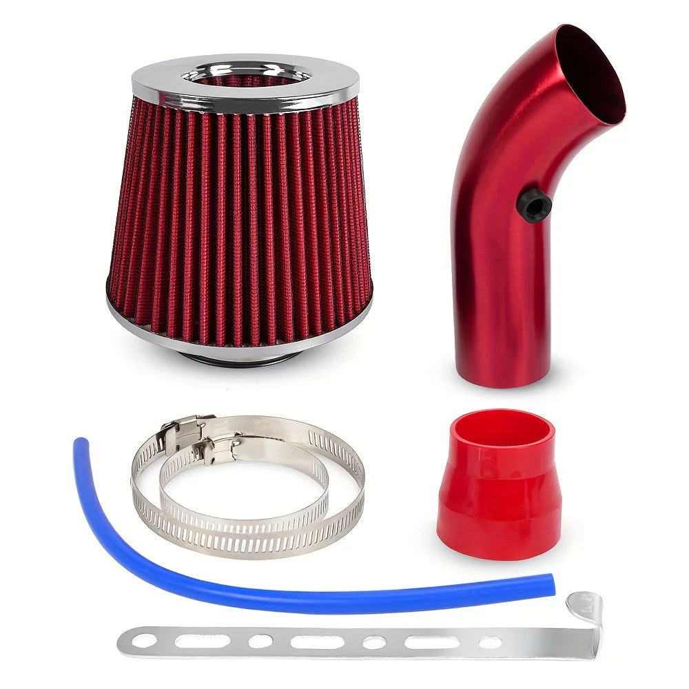 Universal Car Refitted 76mm Mushroom Head Air Filter Intake Pipe Filter High Flow High Cold Cone - Automotive LED Light