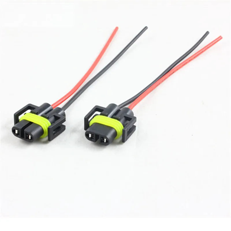 H8 H11 HID LED bulb holder H8 881 Xenon LED fog light bulb H11 H8 connector socket Wiring