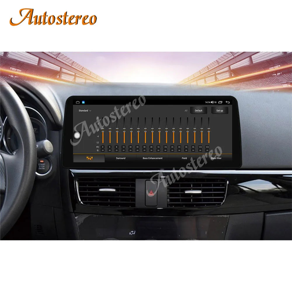 Carplay Screen Android 15 For Mazda CX-5 Atenza 2013-2016 Car Radio GPS Navigation Multime