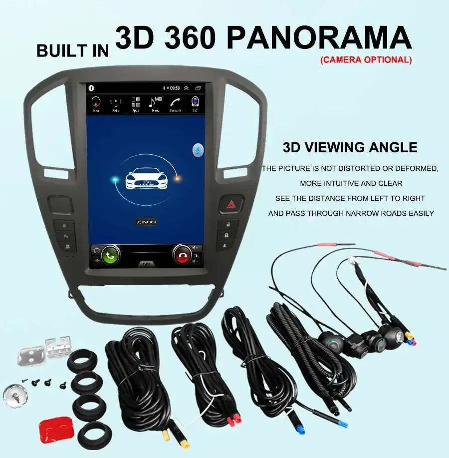 12.8inch Android 15 Car Radio For Opel Insignia 2008-2013 Buick Regal GPS Navigation Multi | AUTOKITSHOP