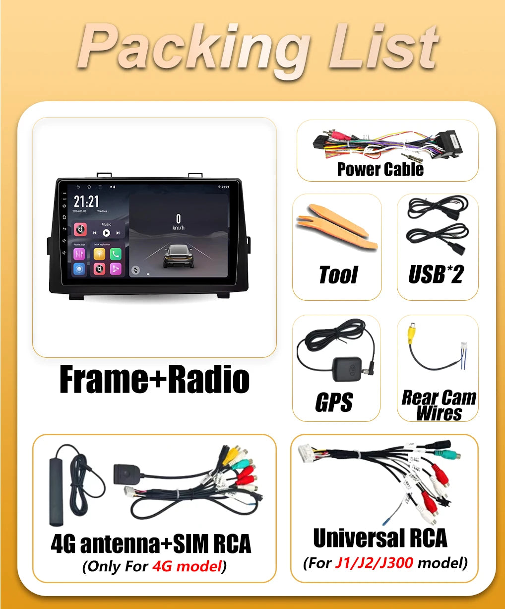 Android 16 Auto Car Radio For Toyota Noah Voxy 2007 2008 2009 2010 2011 2012 2013 Video Mu | AUTOKITSHOP