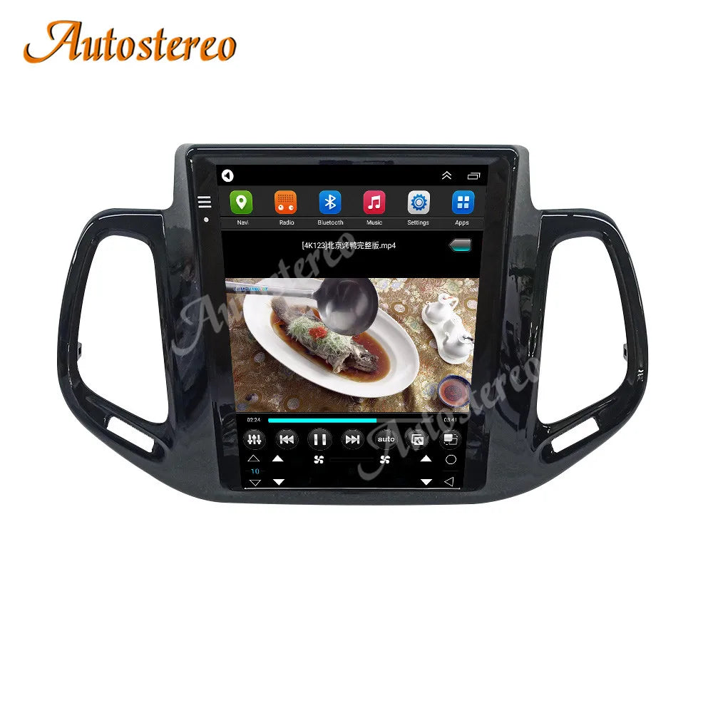 Android 14 Carplay Car GPS Navigation For Jeep Compass 2016-2019 Multimedia Player Auto St