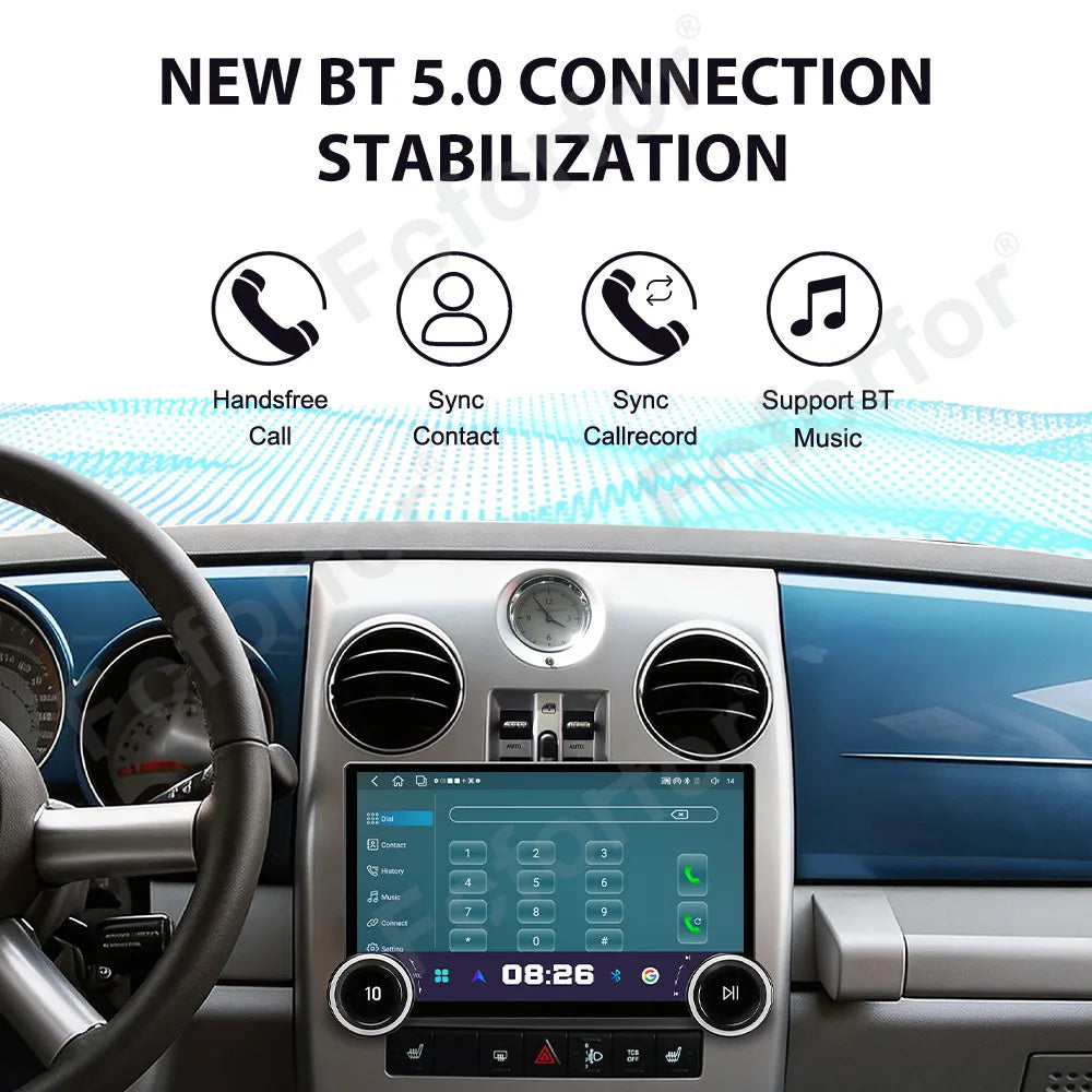 Smart HD Display Android 15 11.5 Inch Car Stereo Wireless CarPlay GPS Multimedia Player Fo