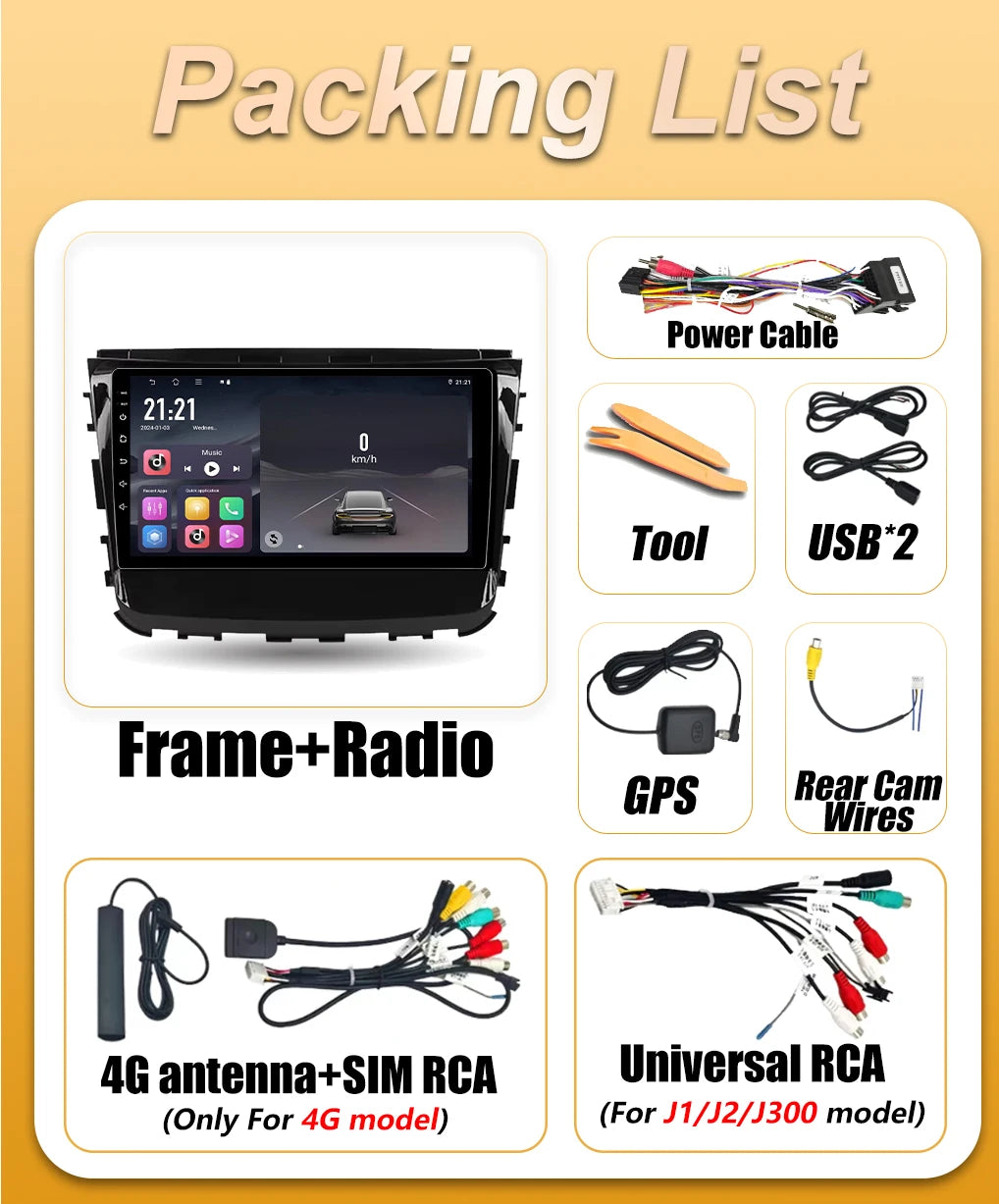 Android 16 Auto Car Radio For SsangYong Rexton 2019 2020 2021 2022 Carplay Multimedia Vide | AUTOKITSHOP