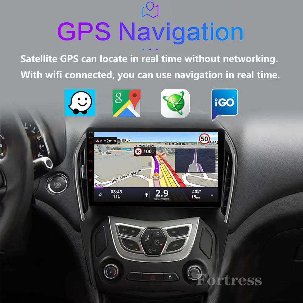 Android 16 Car Radio For Chery Arrizo 5 2010 2011 2012 2013 - 2022 Carplay Auto GPS WIFI+4