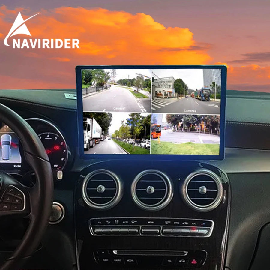 13.3" Car Radio Android 14 Auto Video Player For Mercedes Benz C CLASS V Class W446 W447 X | AUTOKITSHOP