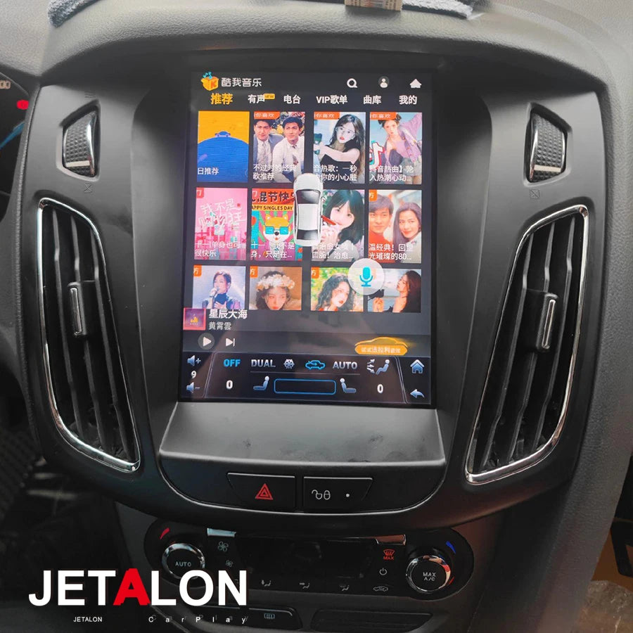 2 Din Android Stereo For Ford Focus 3 MK3 Head Unit 2012 2013-2019 Car Multimedia Video Pl