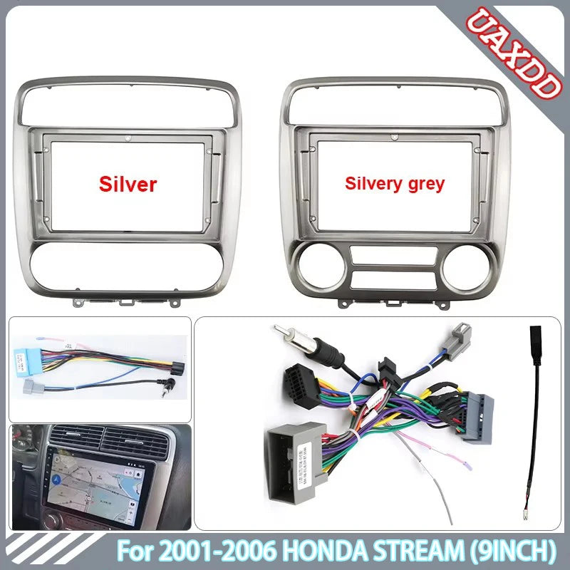 2 Din Car Android DVD Player Car Accessories Radio Trim Plastic Dashboard Screens Audio Fr