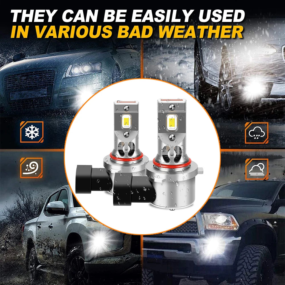 Car Headlight 30000LM LED Bulbs Canbus HB3 Wireless Lamp 6000K Car Light For Kia Sportage