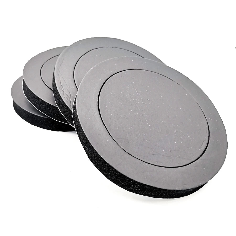 6.5" Car Speaker Ring Bass Door Trim Sound Insulation Cotton Audio Speakers