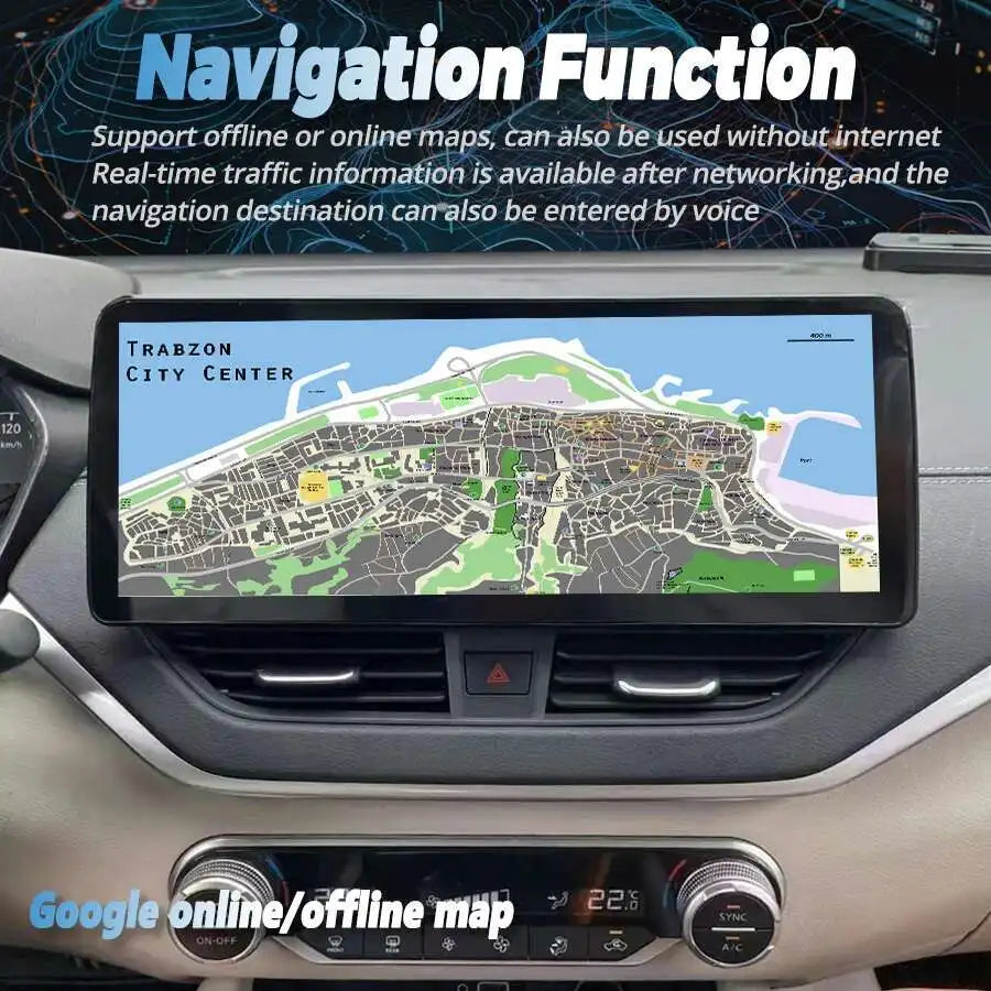 Carplay for Nissan Teana Altima 5 L33 2013-2020 256G Android 13 Car Radio Multimedia Video