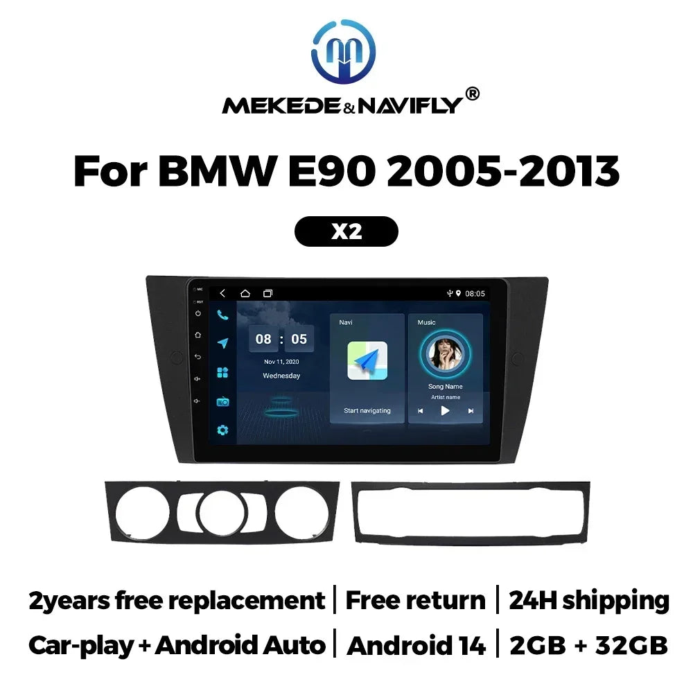 Wireless for CarPlay Android Auto for BMW 3 Series E90 E91 E92 E93 Intelligent Systems Car | AUTOKITSHOP