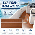 3 Colors Boat EVA Foam Teak Floor Mat Anti-Slip Self-Adhesive Pad Cuttable Waterproof Marine Car - Automotive LED Light