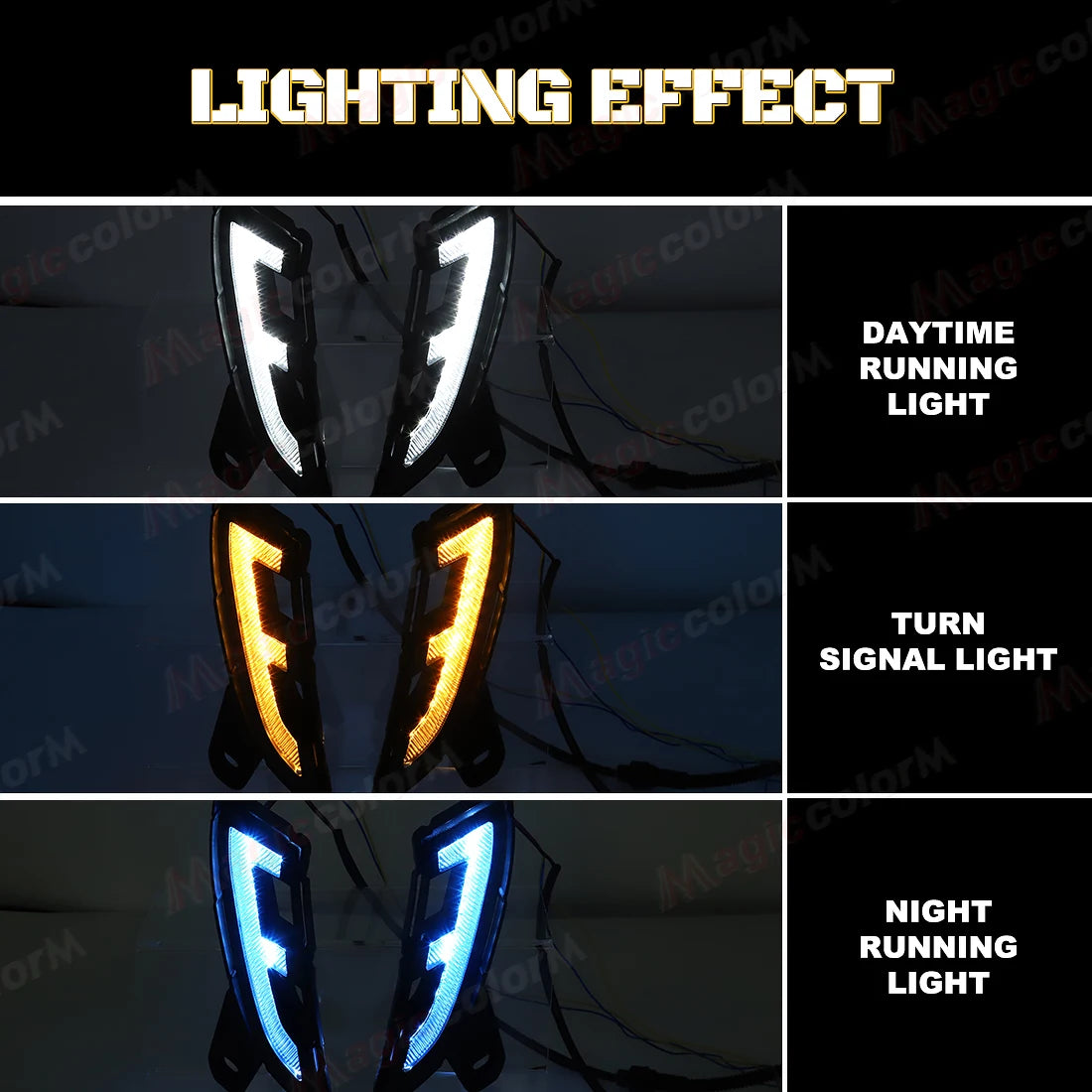 LED DRL For Toyota Land Cruiser Prado 250 LC250 2024 2025 Daytime Running Lights Turn Sign | AUTOKITSHOP