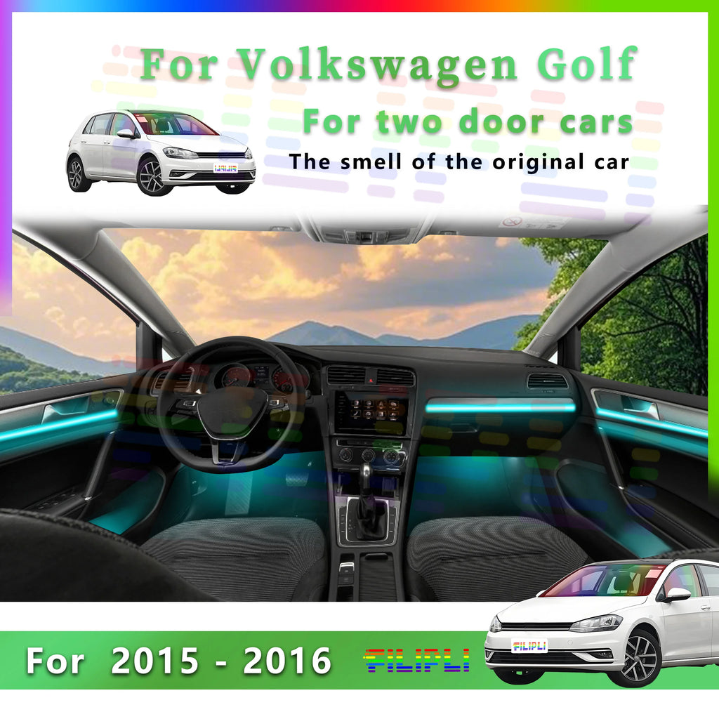 RGB - Ambient Light - for Volkswagen MK7 2015-2016 - App Control - Car Interior Lighting | AUTOKITSHOP