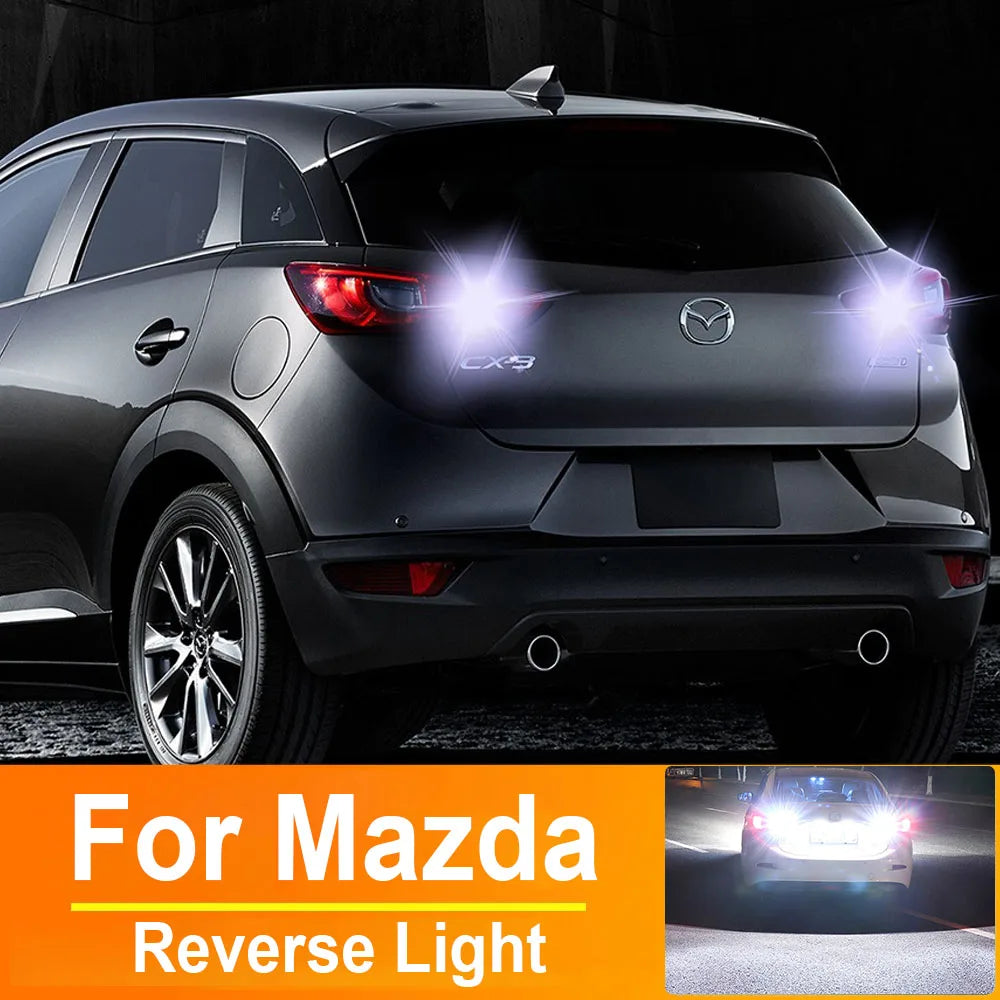 2-Piece LED Interior Light Kit for Mazda CX5 2 DE DL 3 5 CX3 MX5 6 GG - Canbus Error-Free Bulbs | AUTOKITSHOP