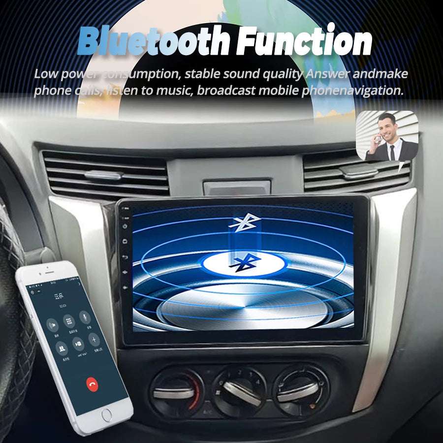 Radio Car Multimedia Video Player For Nissan NAVARA Frontier NP300 2011 - 2019 Android Car