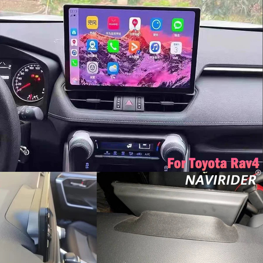 13.3" For Toyota RAV4 RAV 4 2018-2025 2K Car Radio 2 Din Android 15 Carplay Multimedia Ste