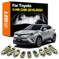 10-Piece LED Interior Light Kit for Toyota CHR C-HR - Canbus Error-Free Bulbs | AUTOKITSHOP