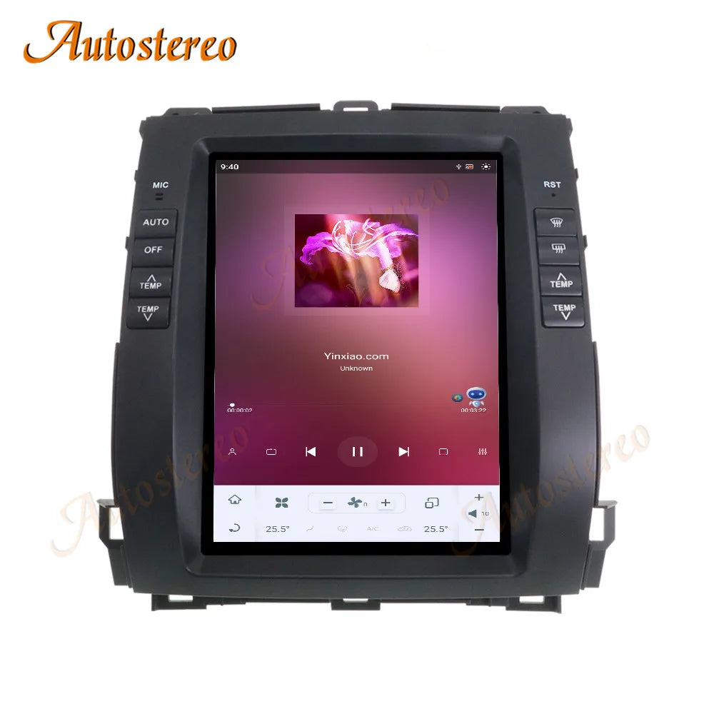 Carplay Car Auto Stereo For Lexus GX470 2003-2009 Tesla Screen Android 13 Car GPS Navigati
