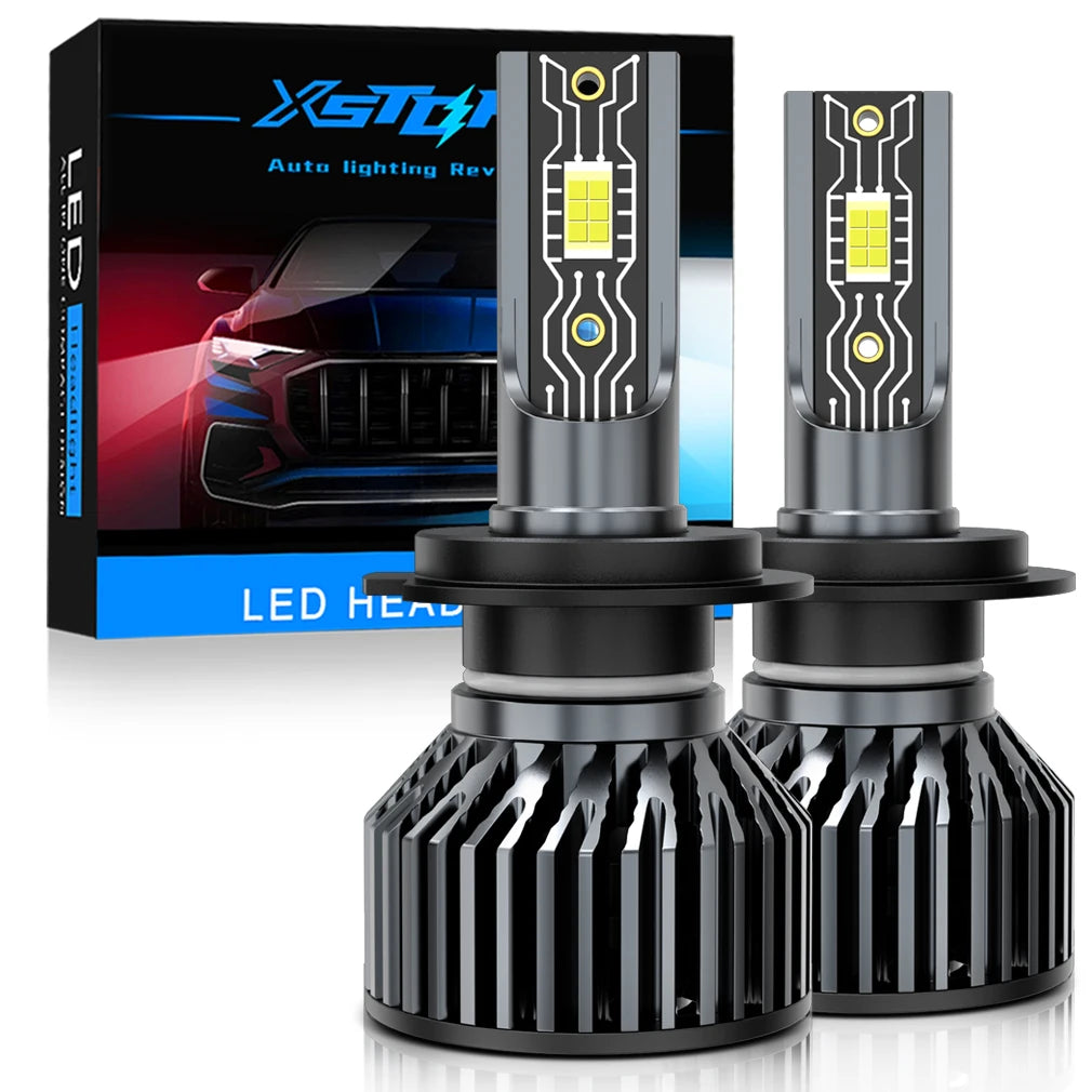 XSTORM Car Headlight H1 H4 H7 LED H8 H11 9005 HB3 9006 HB4 9012 Hir2 9008 H13 Led Bulb Can