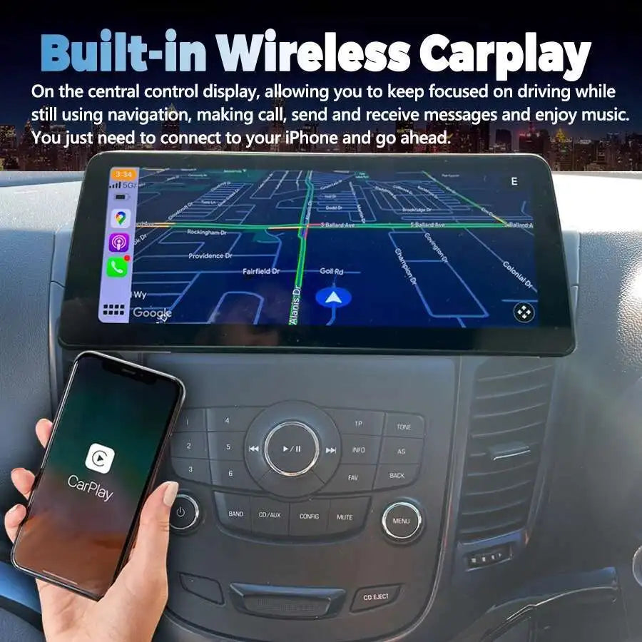 12.3inch 2din Car Radio Android Screen Carplay For Chevrolet Orlando 2011-2015 Stereo Mult
