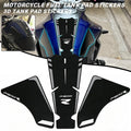 Motorcycle Fuel Tank Pad Stickers 3D Tankpad For BMW F900R 2020 2021 2022 Fishbone Sticker Tank  - Automotive LED Light