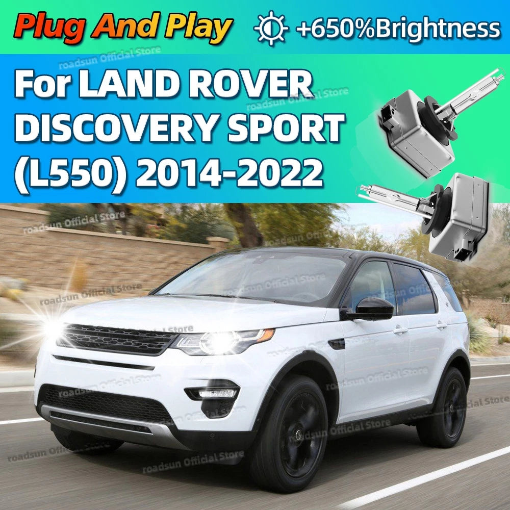 Car Light Xenon Lamp High Brightness HID Bulbs For LAND ROVER DISCOVERY SPORT L550 2014-20