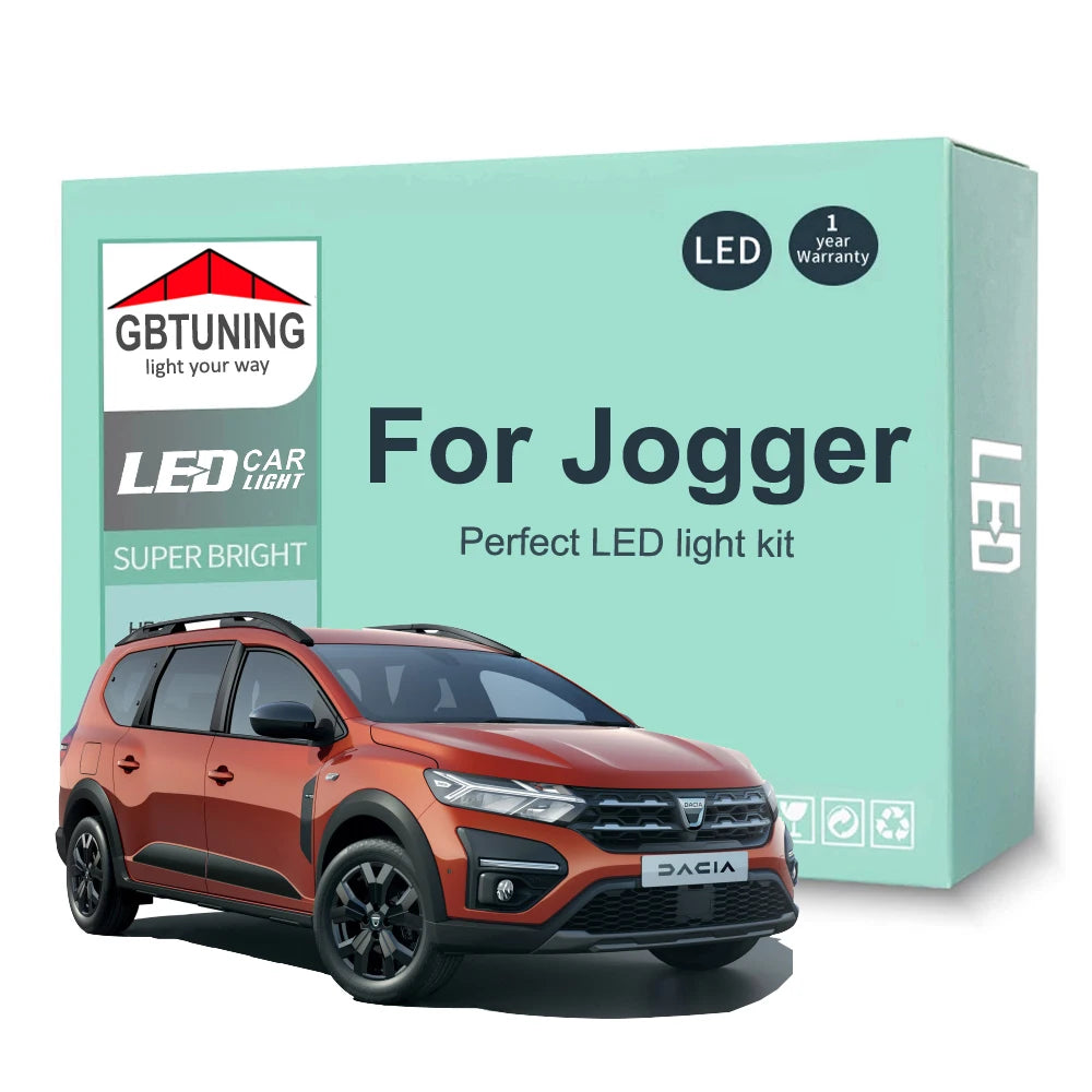 10-Piece LED Interior Light Kit for Dacia Jogger - Canbus Error-Free Bulbs | AUTOKITSHOP
