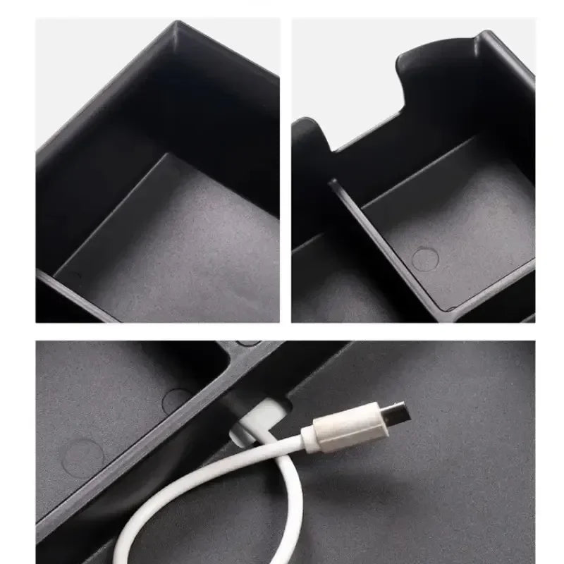 Car Armrest Box Storage Tray for BYD Atto3 Atto 3 2022 2023 2024 Center Console Organizer Contai - Automotive LED Light