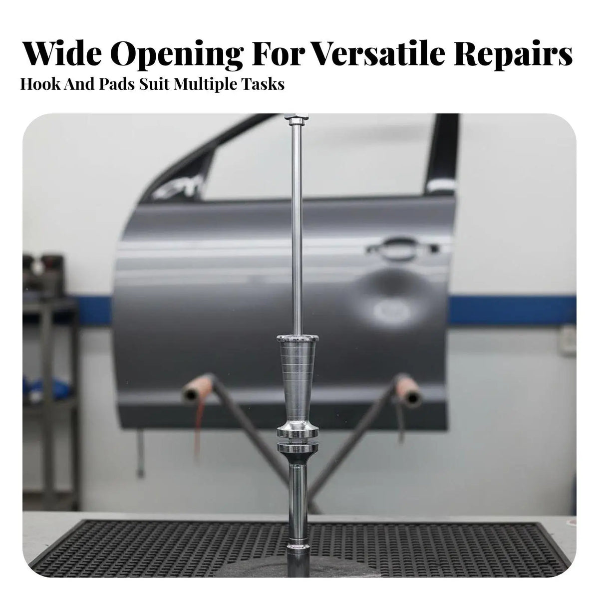 Dent puller slider, heavy weight, ergonomic design, paint-free - Automotive LED Light