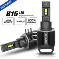 BEVINSEE H15 LED CANbus Headlight Bulb 110W 11000LM High Beam + DRL Day Driving Running Li