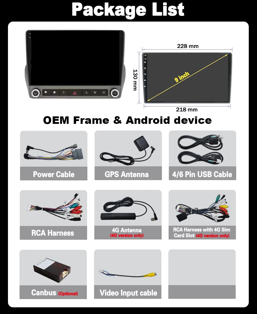 Android 16 For Chevrolet Camaro 5 2008 - 2016 Car Radio Multimedia Video Player GPS 4G LTE
