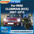 LED Headlight Bulb D1S LED Canbus Lamps HID Upgrade Kits 6000K For MINI CLUBMAN R55 2007-2