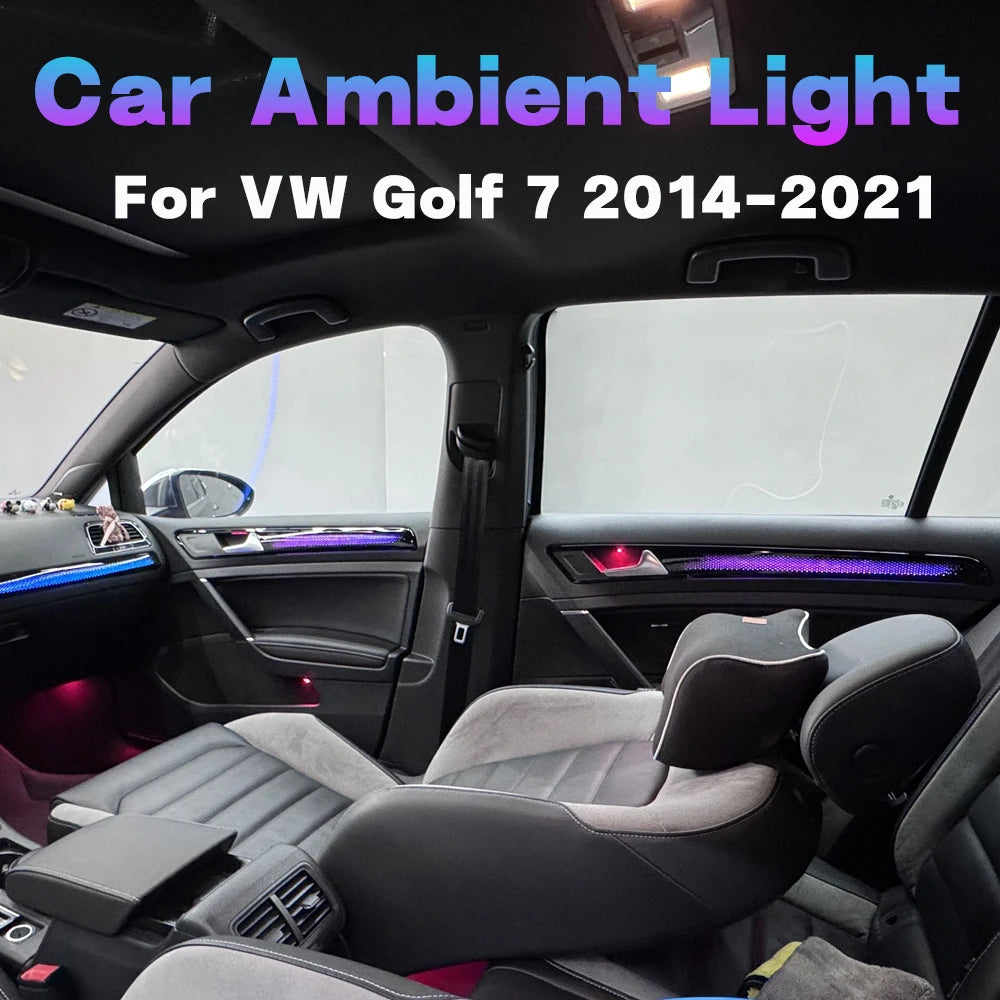 64 Color - Ambient Light - for VW 2014-2021 - App Control - Car Interior Lighting