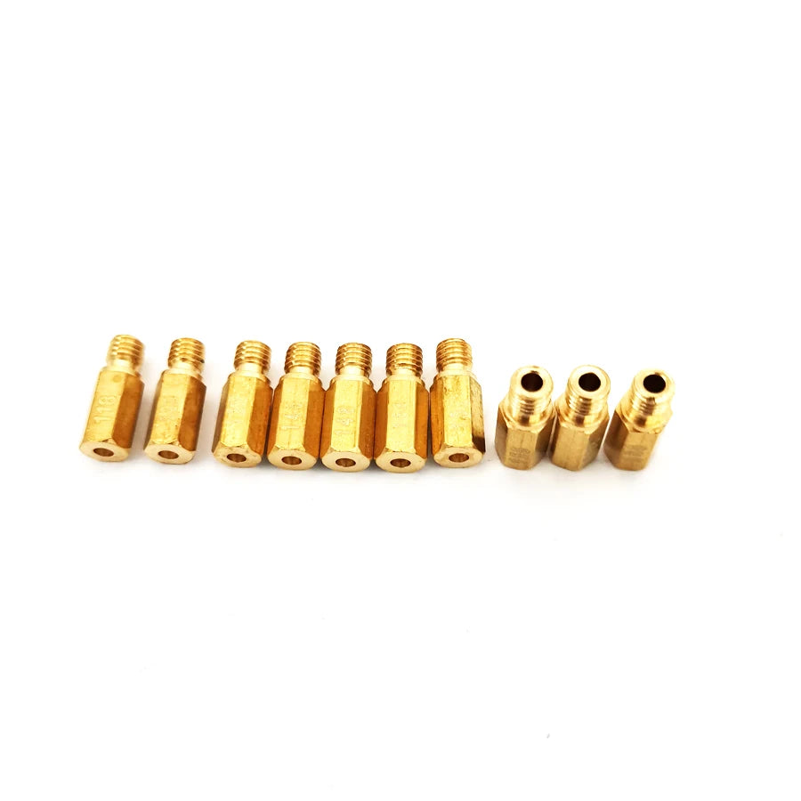 Here, we offer one Set of 10 Main jets
