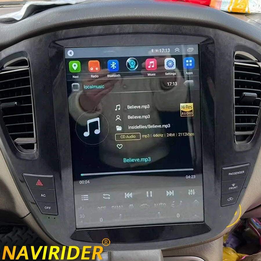 12.1inch For Toyota Highlander 2001-2007 Car Radio Toyota Kluger 2005 Grande GPS Auto Navi