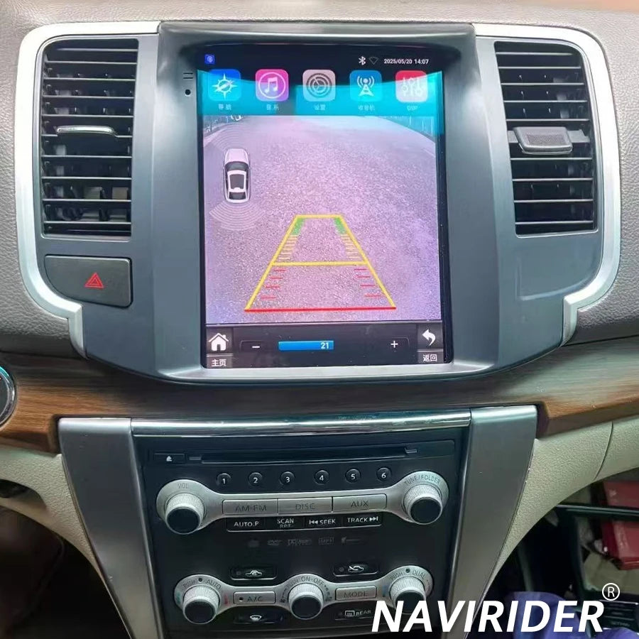 Navigation GPS DSP 256GB Android 15 Vertical Screen For Nissan Teana J32 2008-2013 Car Rad
