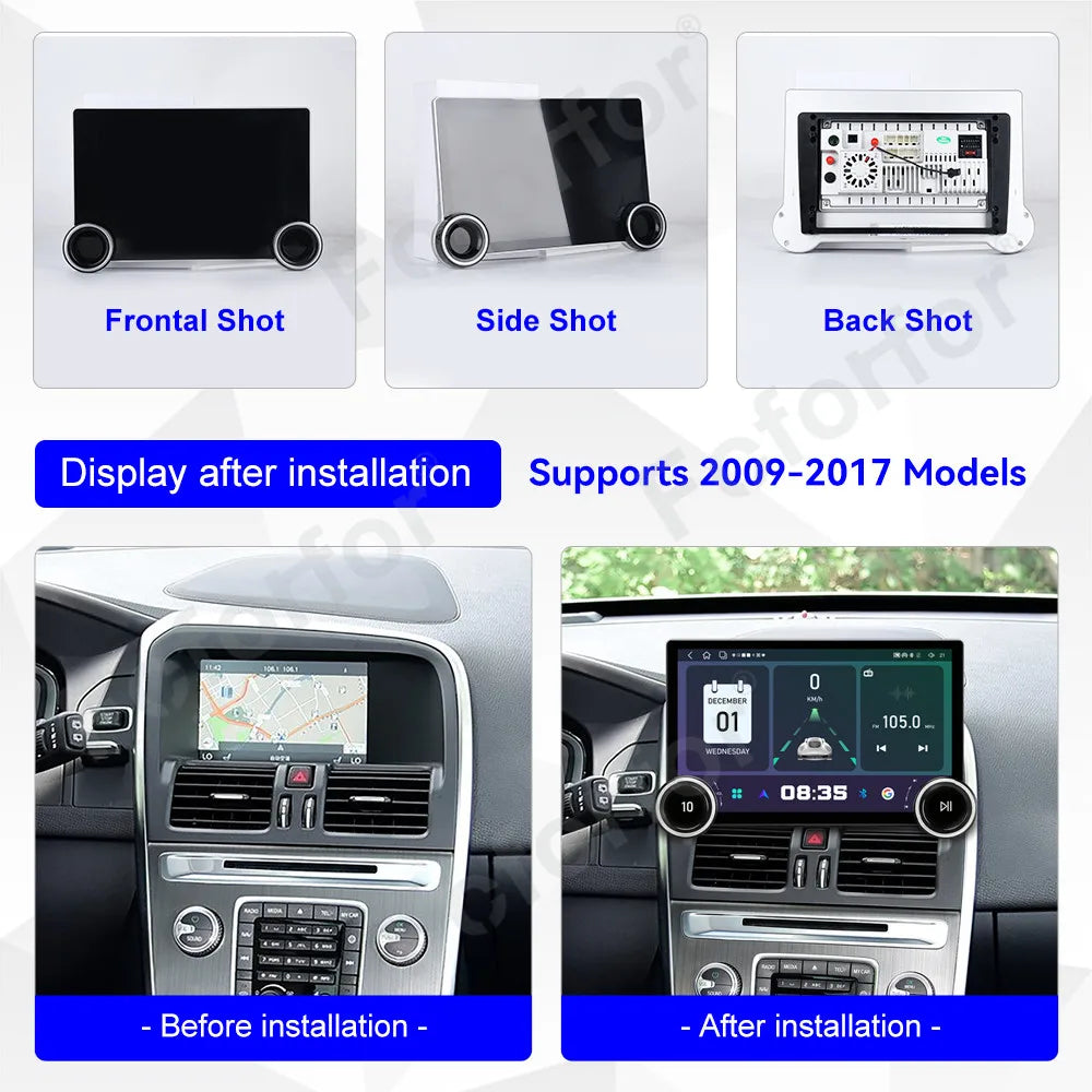 Luxury Upgrade Modern Advanced 11.5 Inch Android 15 HD Touch CarPlay Android Auto GPS Ster