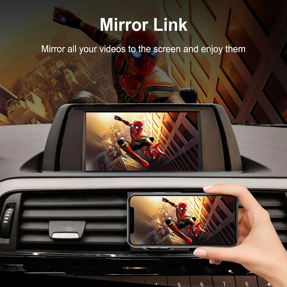 Wireless CarPlay Android Auto Interface Decoder Box For BMW 5 6 7 Series F01 F02 2013-2015 | AUTOKITSHOP