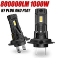 H7 LED Headlight Bulb 6000K White Spotlights Led Bulbs for Car 1:1 Halogen Lamp Canbus Tur