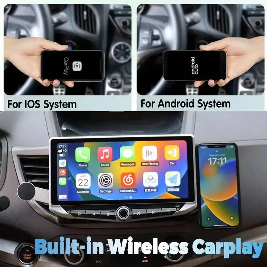 GPS Multimedia Stereo Android Video Player Carplay 10.88" Qled Screen For Ford TRANSIT 201 | AUTOKITSHOP