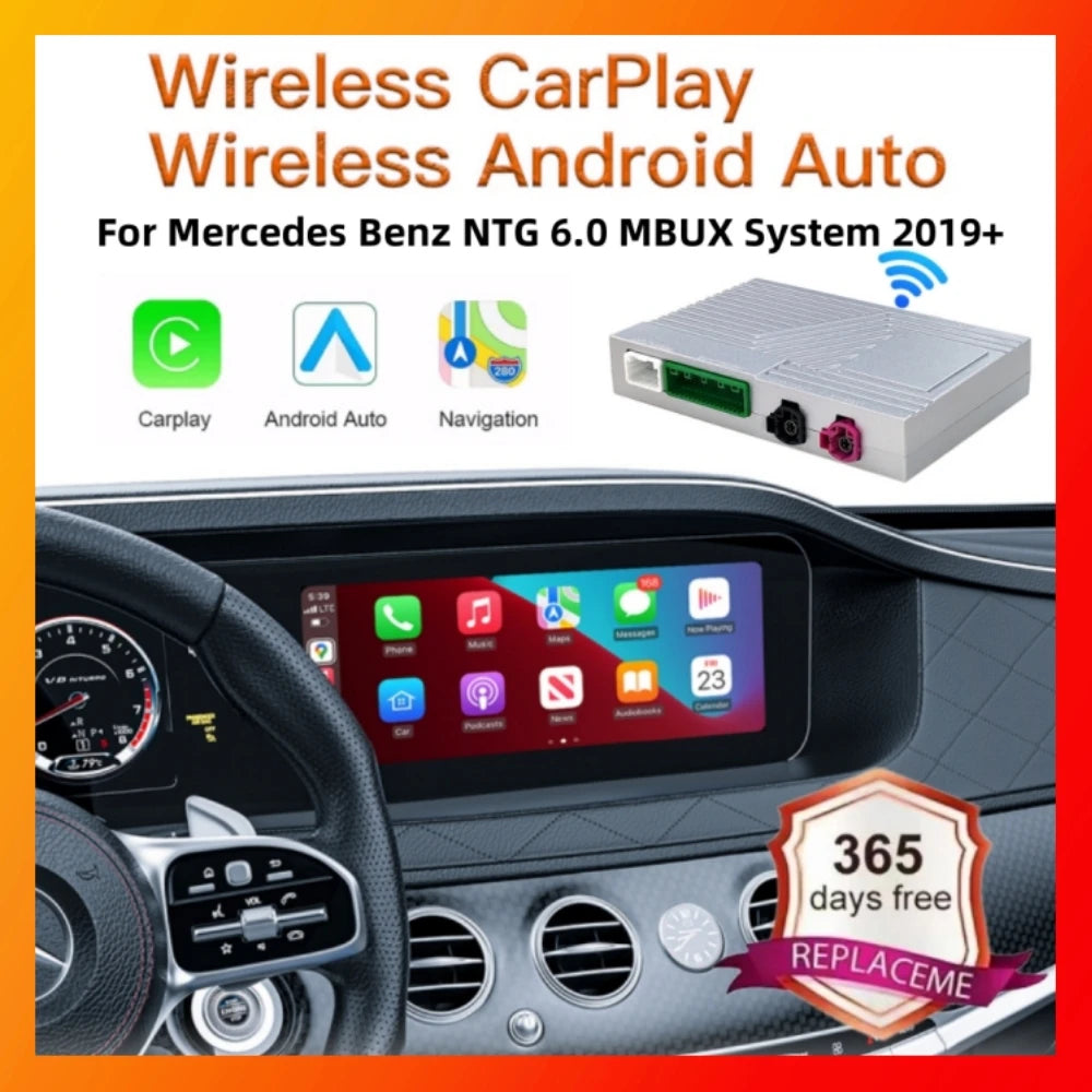Wireless CarPlay Android Auto Retrofit Kit Decoder Box CarPlay Interface For Mercedes Benz | AUTOKITSHOP