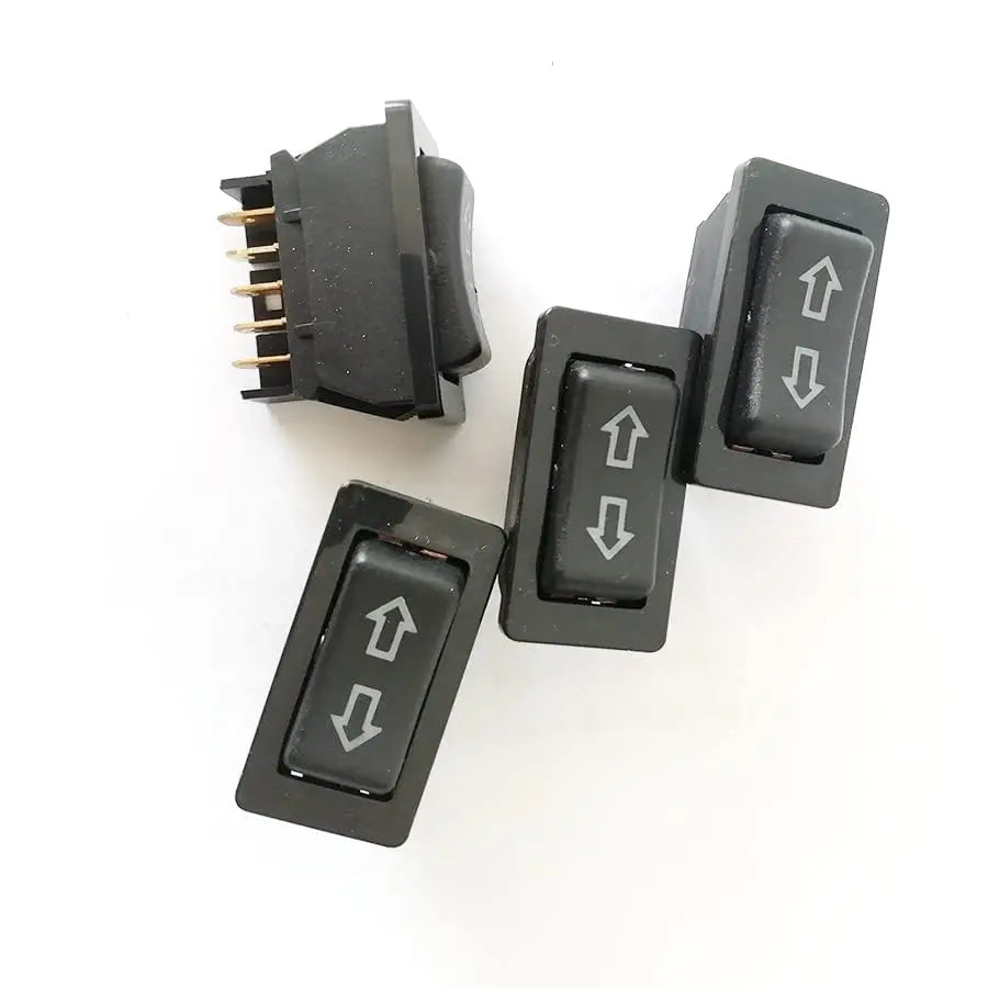 Car Power Door Lock/Power Window Rocker Switches 5 Pin 12V Cars Universal