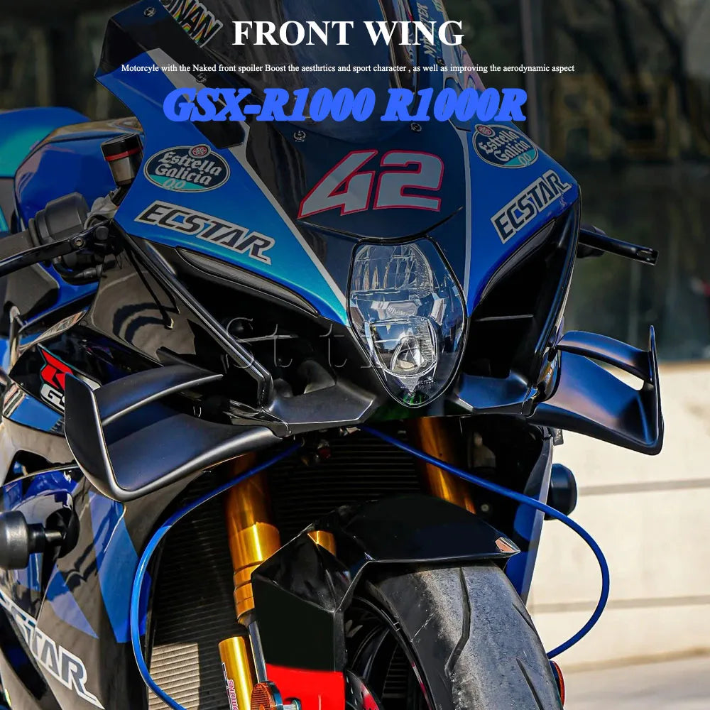 For SUZUKI GSX-R1000 GSXR1000 GSX R1000R 2017-2023 New Motorcycle Front Spoilers for SUZUKI R1000 2017-2023 - Automotive