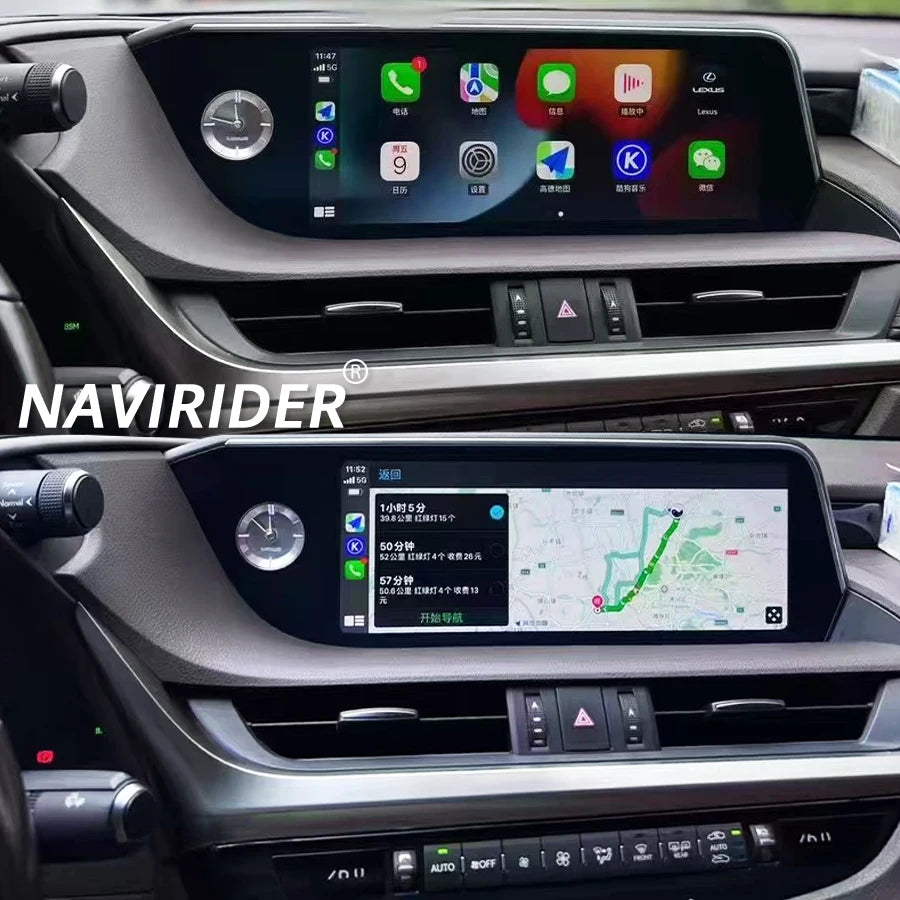 Navigation Carplay Car Radio Car GPS Stereo BT For Lexus ES ES300h ES350h ES300 ES330 ES35