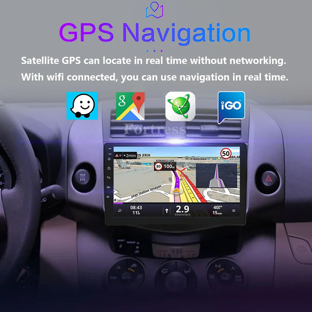 Android 16 car radio For Toyota RAV4 Rav 4 2005 - 2016 Multimedia Video Player GPS wireles