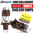 H4 LED Headlight Bulb Projector Lens Ultra Bright 9003/HB2 Hi/Low Beam Apply For Motorcycl