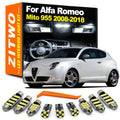 10Pcs Canbus LED Bulb Interior Dome Map Door Light Kit For Alfa Romeo Mito 955 2 for Alfa Romeo 2009-2015 - Canbus LED C